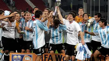Cuántos Mundiales y títulos tienen la Selección Argentina Sub-20 en la historia