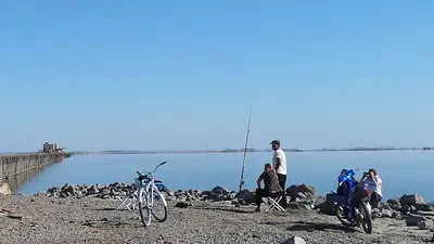 Pesca en Melincué. Pesca en Melincué.