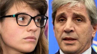 Fuerte cruce de Delfina Rossi a Caputo: "¿Cuándo vas a traer la guita que tenés afuera?" Fuerte cruce de Delfina Rossi a Caputo: "¿Cuándo vas a traer la guita que tenés afuera?"
