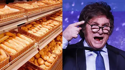 Panadería y Javier Milei Panadería y Javier Milei