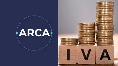 Logo de ARCA e IVA Logo de ARCA e IVA