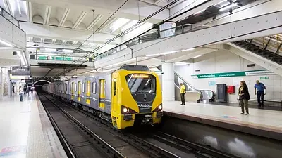 Línea D del subte. Línea D del subte.