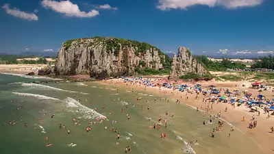 Furor con la playa brasileña ideal que está cerca de Argentina Furor con la playa brasileña ideal que está cerca de Argentina