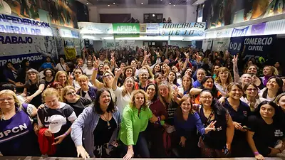 Las mujeres de la CGT reclaman un lugar en la conducción: "Es la hora, compañeras” Las mujeres de la CGT reclaman un lugar en la conducción: "Es la hora, compañeras”
