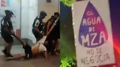 Mendoza: detuvieron a dos manifestantes que protestaban por el agua Mendoza: detuvieron a dos manifestantes que protestaban por el agua
