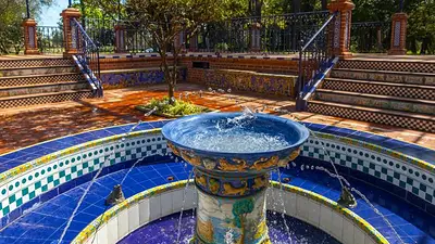 Patio Andaluz, el Rosedal de Palermo. Patio Andaluz, el Rosedal de Palermo.