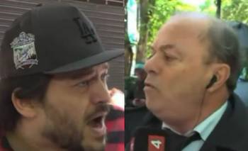 Seguidor de La Libertad Avanza agredió a un periodista de A24 en vivo | Televisión 