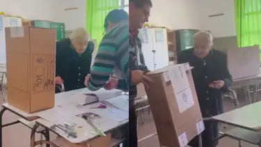 Tiene 100 años y fue a votar este domingo: la historia de la abuela de La Plata que emocionó en redes sociales