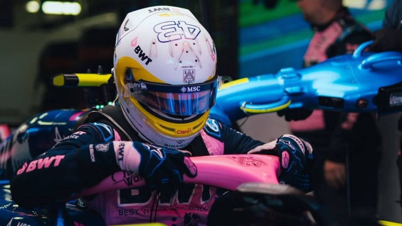 Franco Colapinto en Alpine.