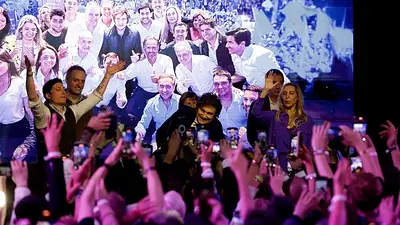 Milei celebró su victoria y prometió: "Será el Congreso más reformista de la historia" Milei celebró su victoria y prometió: "Será el Congreso más reformista de la historia"