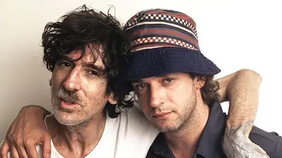 Gustavo Cerati y Charly García Gustavo Cerati y Charly García