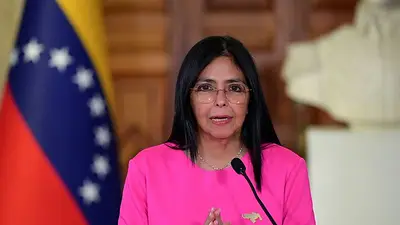 Delcy Rodríguez, vicepresidenta de Venezuela. Delcy Rodríguez, vicepresidenta de Venezuela.
