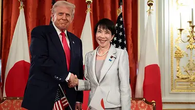 Trump elogia a la "gran" líder japonesa en conversaciones sobre comercio y minerales críticos Trump elogia a la "gran" líder japonesa en conversaciones sobre comercio y minerales críticos