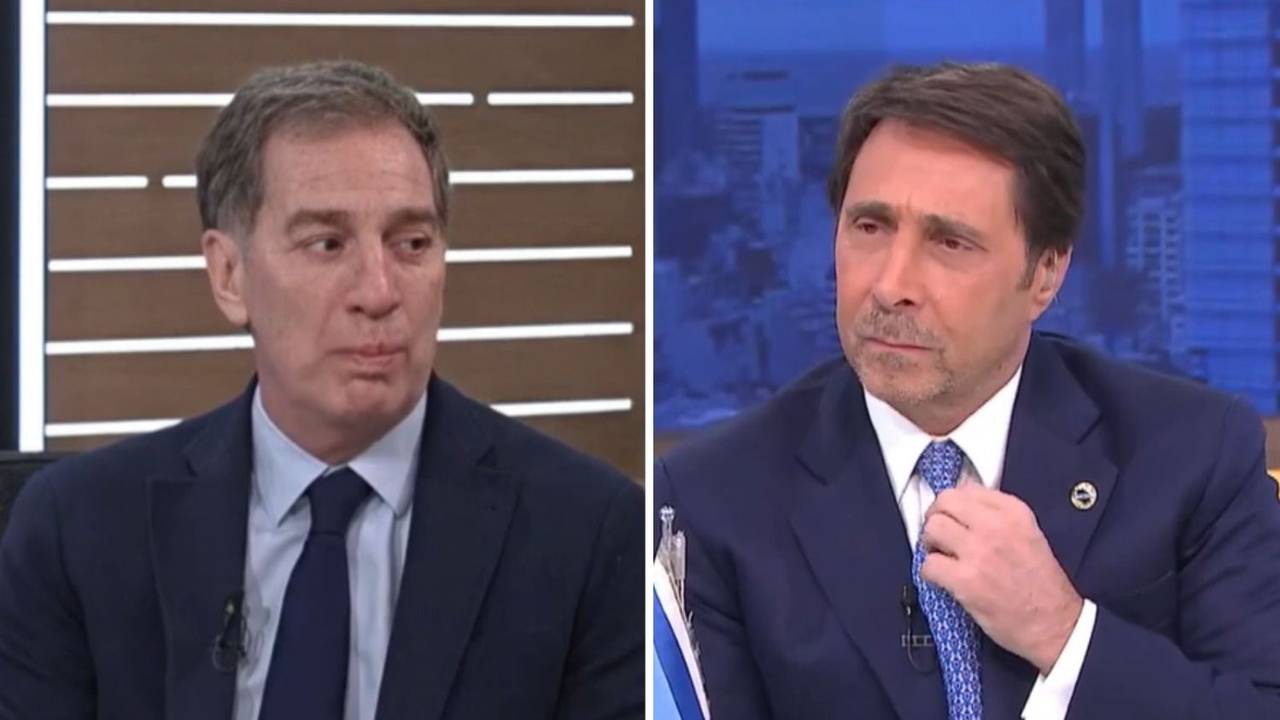 Diego Santilli y Eduardo Feinmann