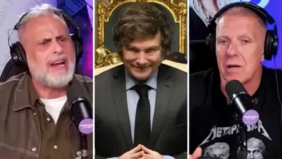 Fantino hizo una insólita defensa de Milei y Rial lo humilló en vivo:  "Fanta..." | El Destape