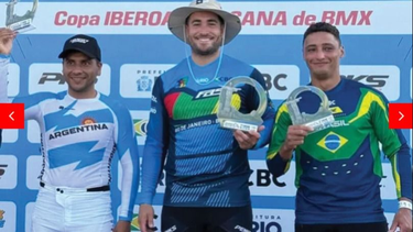 Orgullo riojano: Matías Montenegro brilló en Brasil y se consagró campeón iberoamericano y latinoamericano de BMX