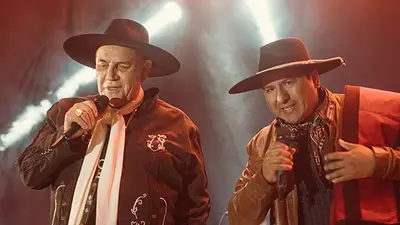 El Chaqueño Palavecino cantando El Chaqueño Palavecino cantando