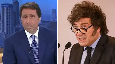 La sorpresa de Eduardo Feinmann ante un insólito planteo de Milei. La sorpresa de Eduardo Feinmann ante un insólito planteo de Milei.
