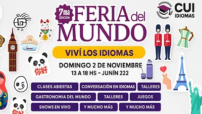 Descubrí la 7ª Feria del Mundo del CUI: un viaje por las culturas del planeta sin salir de Buenos Aires Descubrí la 7ª Feria del Mundo del CUI: un viaje por las culturas del planeta sin salir de Buenos Aires