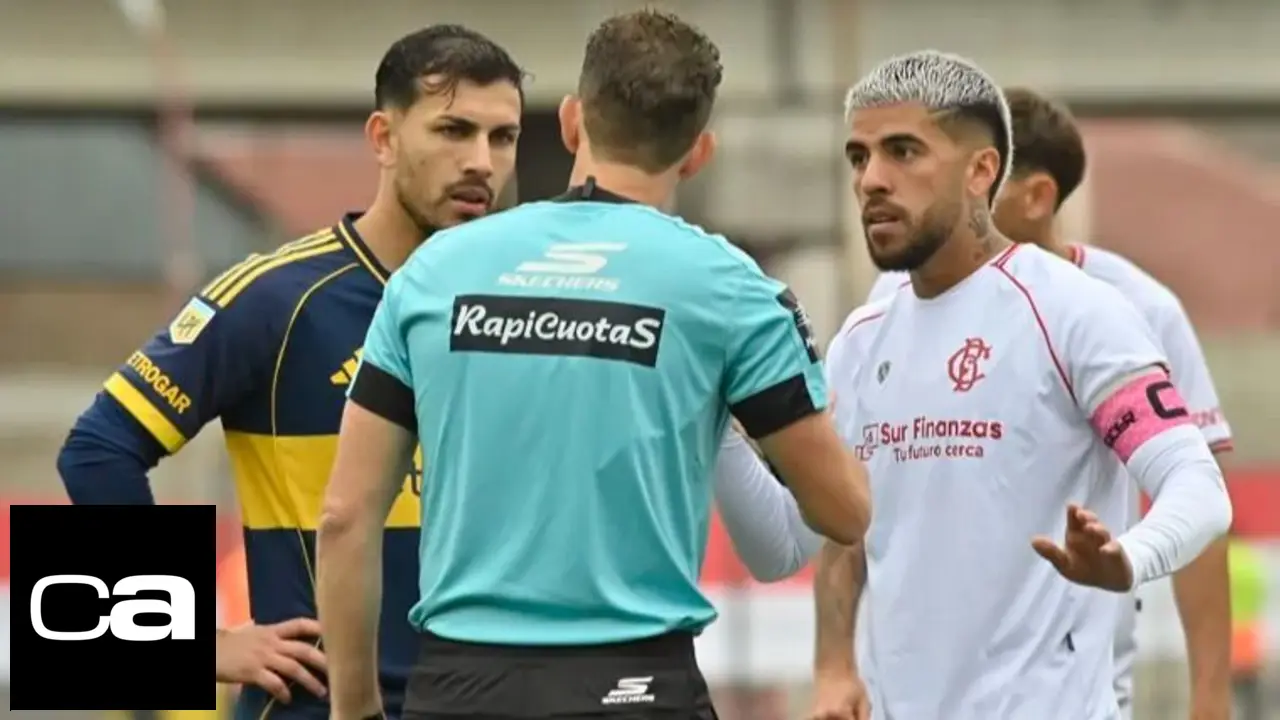 AFA suspendió al árbitro que echó al hijo de Chiqui Tapia en Barracas Central vs. Boca