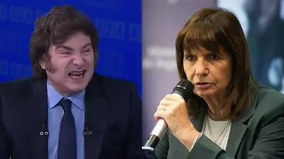 Patricia bullrich y javier milei Patricia bullrich y javier milei