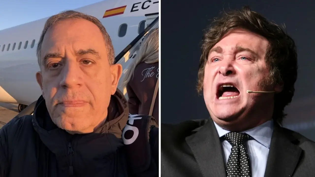Carlos Maslatón y Javier Milei