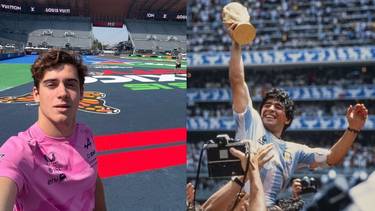 Franco Colapinto recordó a Diego Maradona en su 65° cumpleaños: "Sos eterno"