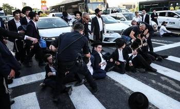 Judíos ortodoxos marcharon en Jerusalén contra el servicio militar obligatorio | Israel 