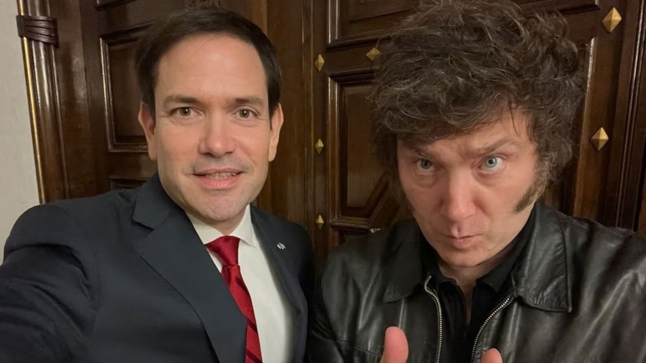 Marco Rubio habló con Milei y dos de sus funcionarios viajarán a Argentina