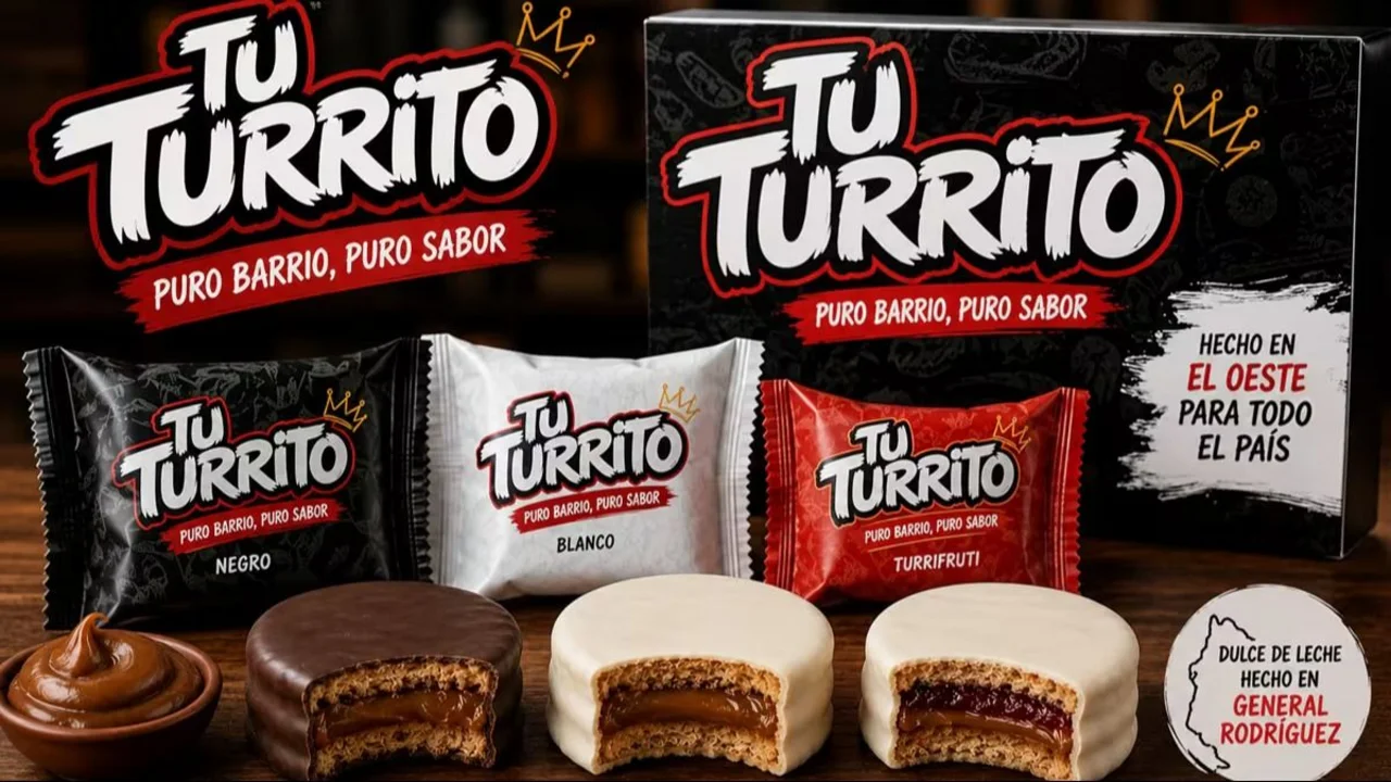Cómo es el alfajor Tu Turrito. 