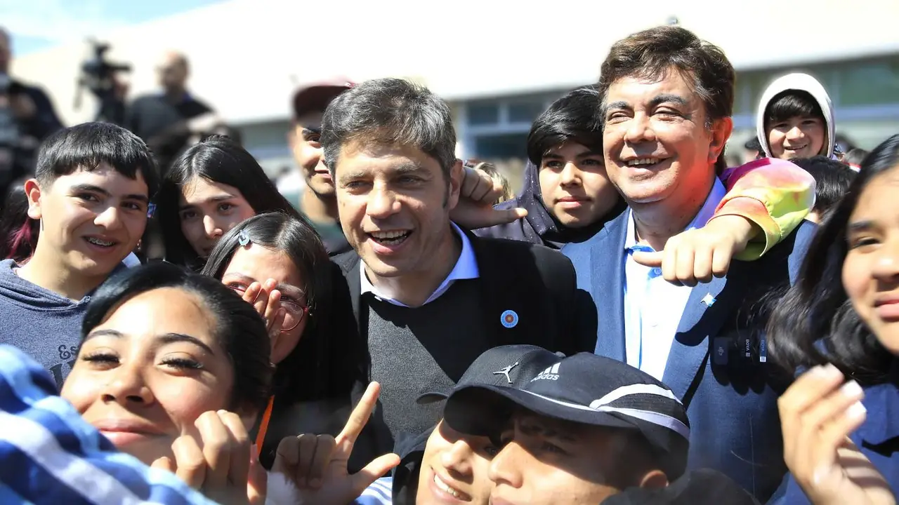 Inversión en educación: Kicillof y Espinoza encabezaron la inauguración de dos nuevas escuelas en La Matanza