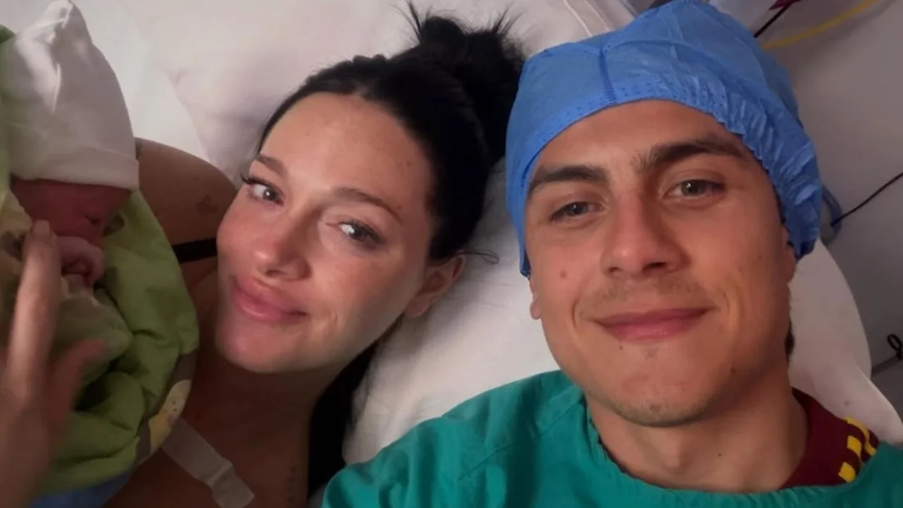Oriana Sabatini y Paulo Dybala.
