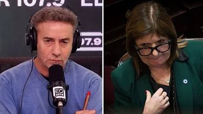 Patricia Bullrich y Luis Majul Patricia Bullrich y Luis Majul