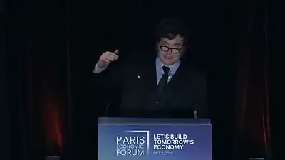 Asustado por el riesgo país, Milei hace campaña en París: "Acelerar el crecimiento" Asustado por el riesgo país, Milei hace campaña en París: "Acelerar el crecimiento"