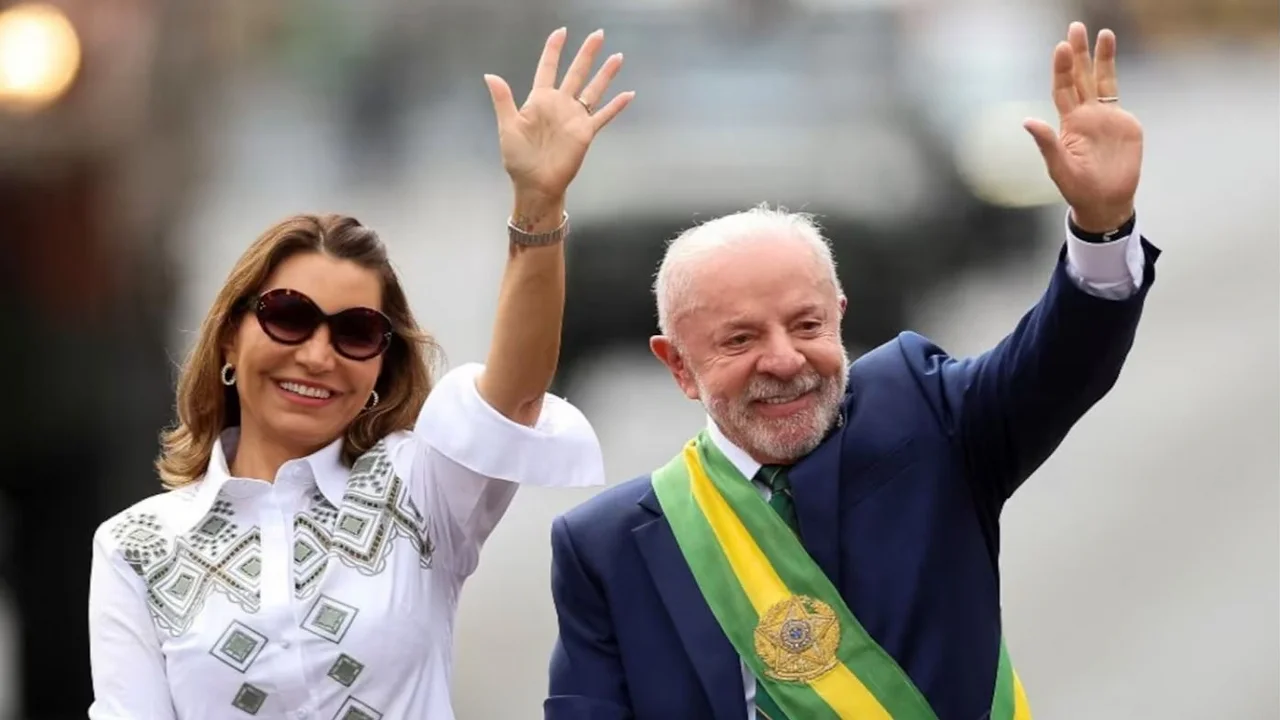 Janja y Lula da Silva