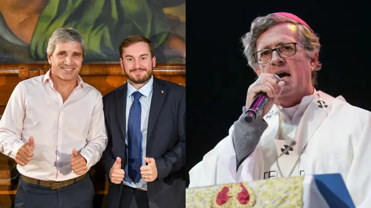Luis Caputo, Felipe Nuñez y Jorge García Cuerva.