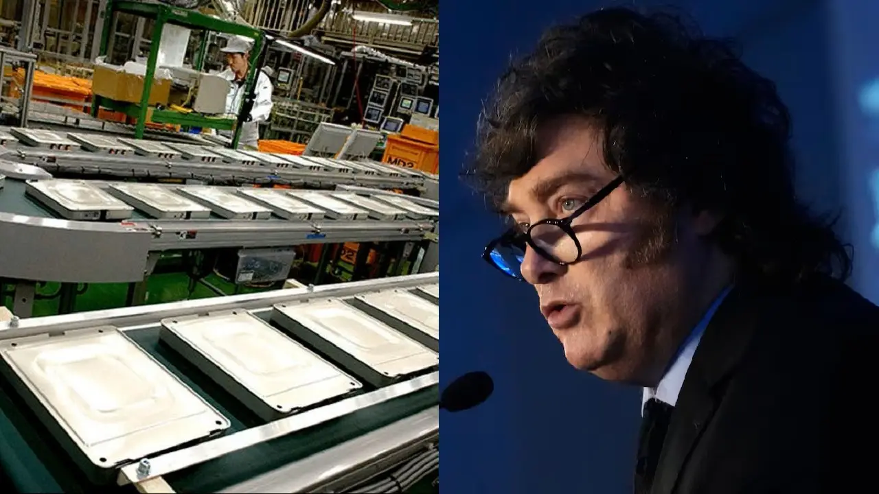 Fábrica de baterías Javier Milei
