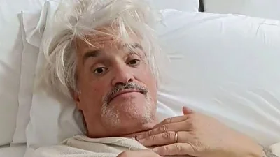 El mensaje de Roberto Pettinato sobre su salud desde la cama. El mensaje de Roberto Pettinato sobre su salud desde la cama.