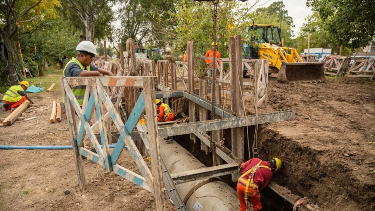 La obra oculta en la Dellepiane que queda bajo tierra y busca evitar inundaciones