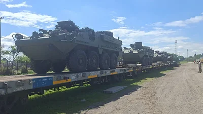 Inició el despliegue a Brasil: los modernos tanques y blindados que puso en marcha el Ejército Argentino Inició el despliegue a Brasil: los modernos tanques y blindados que puso en marcha el Ejército Argentino