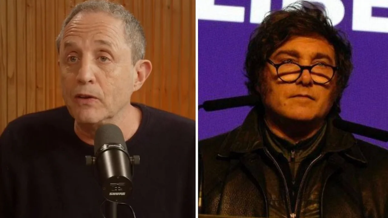 Ernesto Tenembaum y Javier Milei