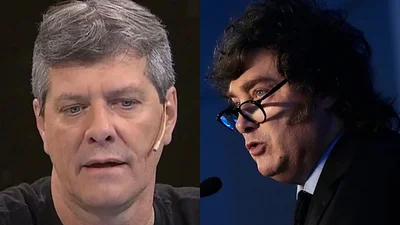 Mario Pergolini y Javier Milei. Mario Pergolini y Javier Milei.
