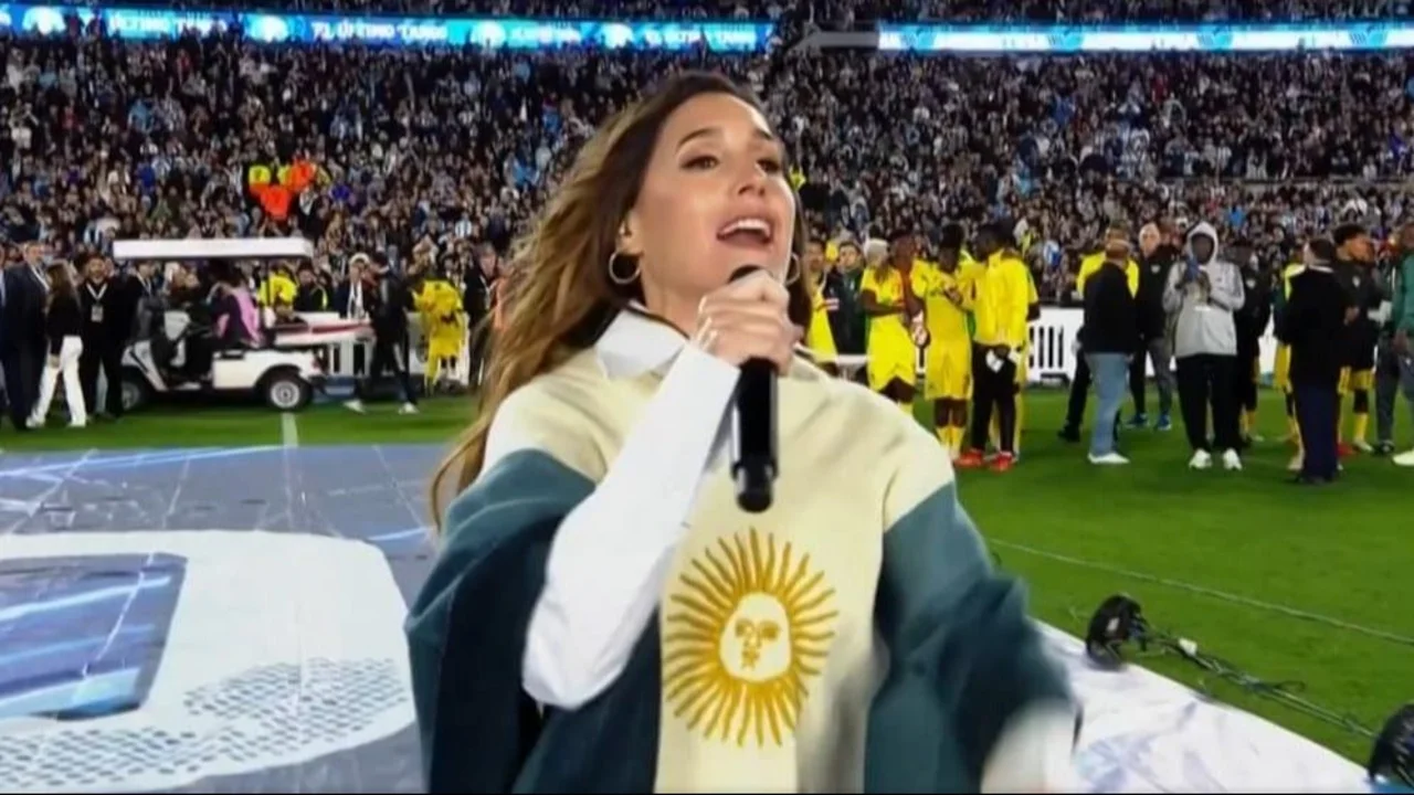Sole en la despedida de Messi.