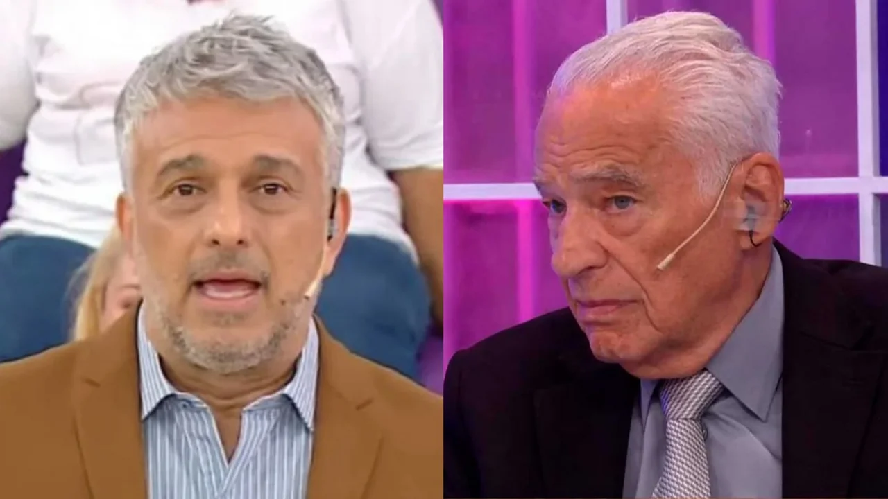 Mario Massaccesi y Alberto Cormillot.
