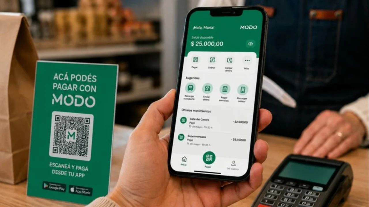 Descuentos con BNA y Modo.