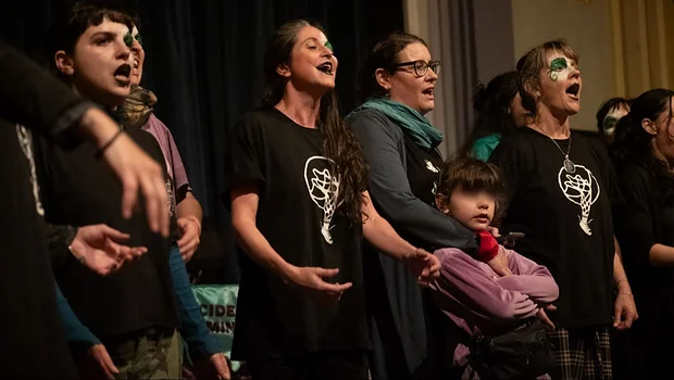 Las feministas que enfrentan a Milei con su música: "Por un país justo" | Encuentro nacional de mujeres