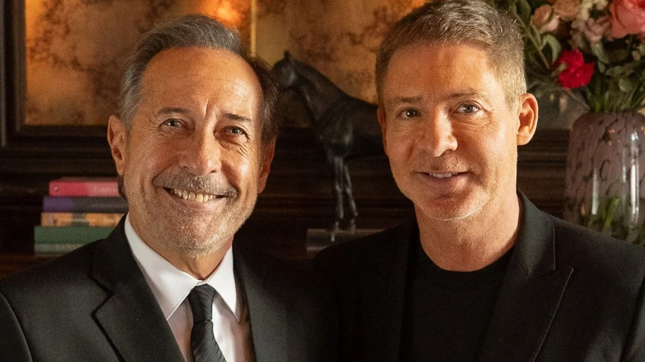Adrián Suar y Guillermo Francella trabajaran juntos en una serie.