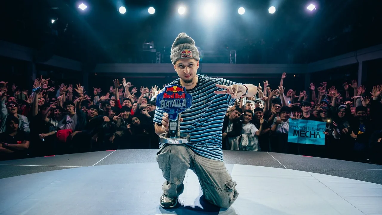 Mecha, bicampeón de Red Bull Batalla: “Voy a salir a romper todo”.