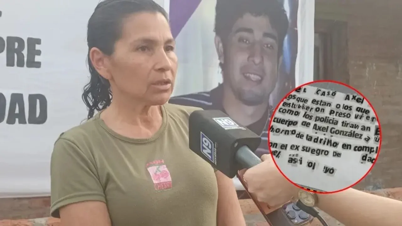 María Gómez, la mamá de Axel González. (Foto: N9).