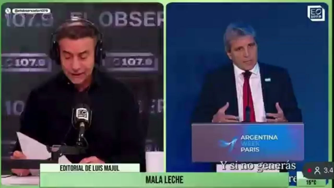 "Mala leche": el furioso ataque de Luis Majul por la polémica del oro